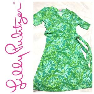 Lilly Pulitzer signature wrap dress